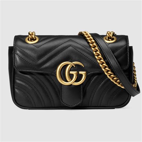 gucci marmont leather mini bag